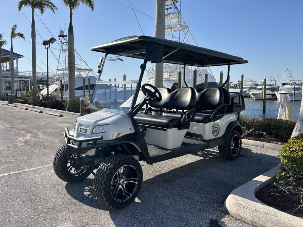 IMG_5063 6 passenger golf for rent on Anna Maria