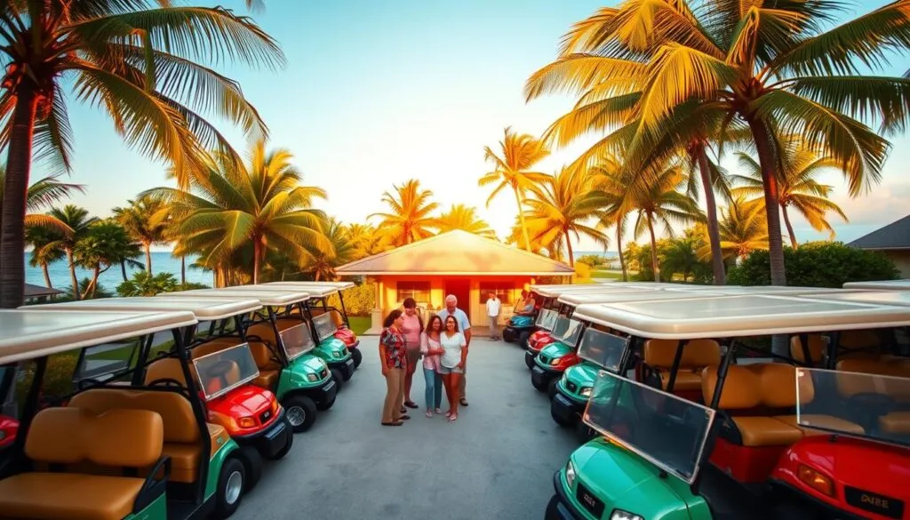 Coconut Rentals Golf Cart Fleet
