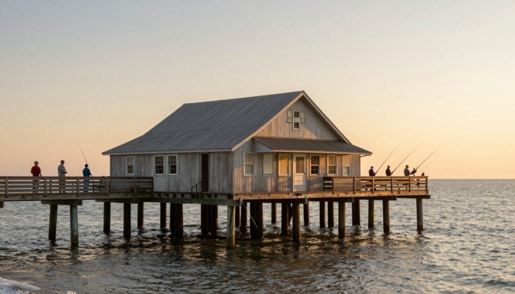 Historic Rod and Reel Pier Anna Maria Island at sunrise Historic Rod and Reel Pier Anna Maria Island at sunrise